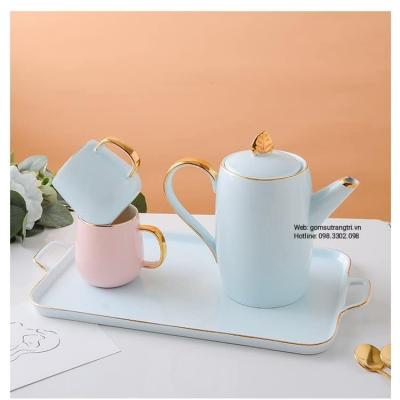 BỘ ẤM CHÉN VÀ TÁCH 6 MẦU